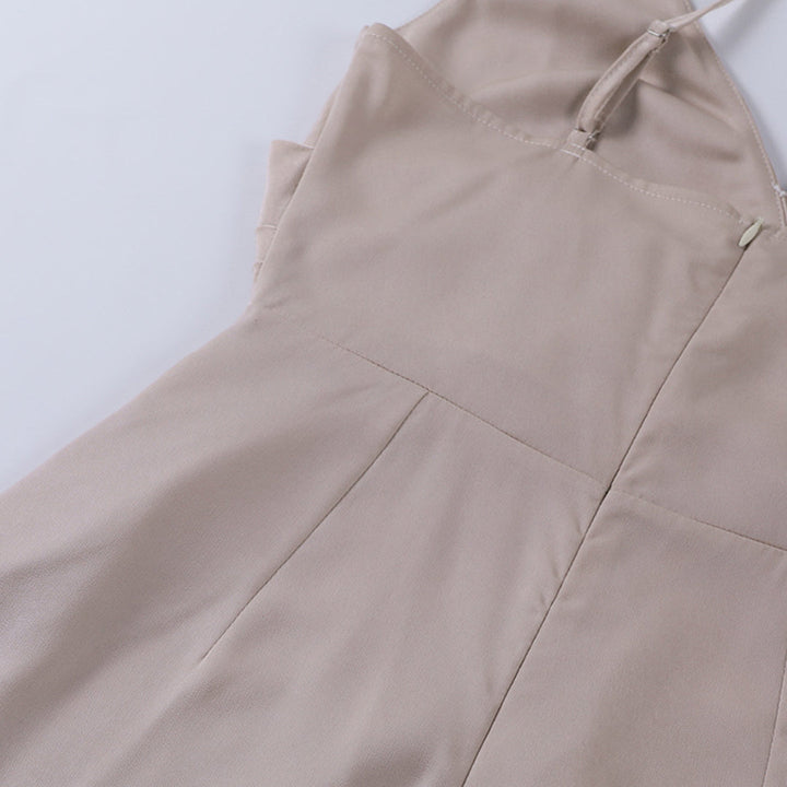Elodie | Strappy V-Neck Evening Maxi Dress