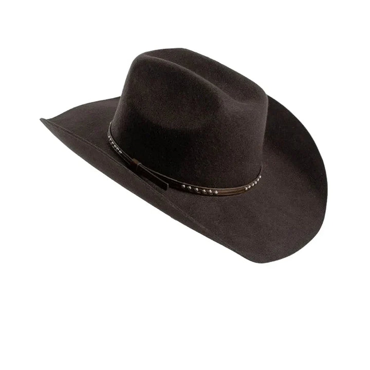 Wool Cowboy Hat with Studded Band