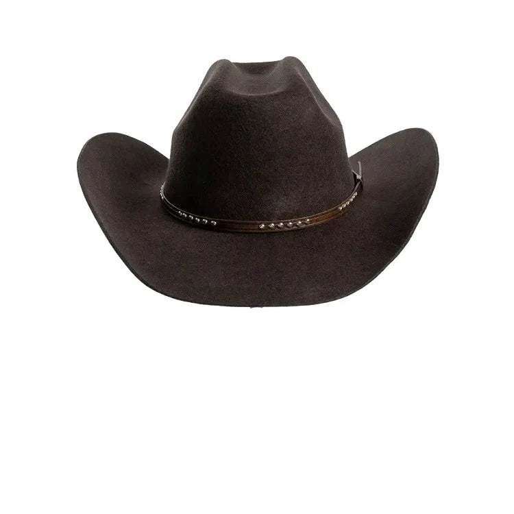 Wool Cowboy Hat with Studded Band