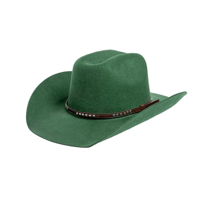 Wool Cowboy Hat with Studded Band