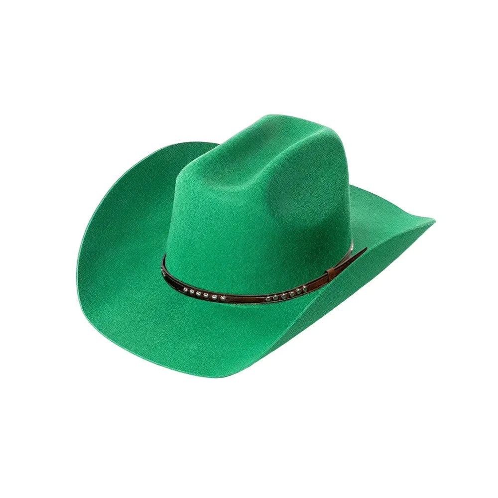 Wool Cowboy Hat with Studded Band