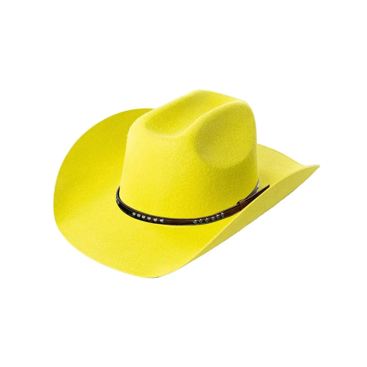 Wool Cowboy Hat with Studded Band