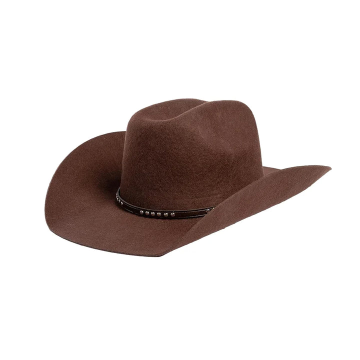 Wool Cowboy Hat with Studded Band