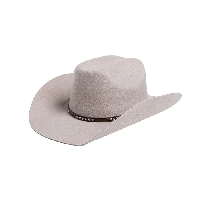 Wool Cowboy Hat with Studded Band
