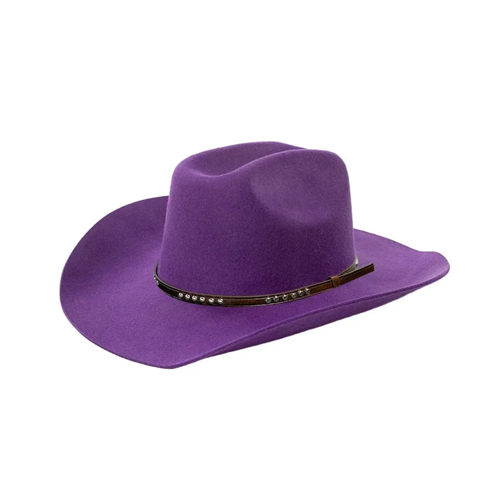 Wool Cowboy Hat with Studded Band