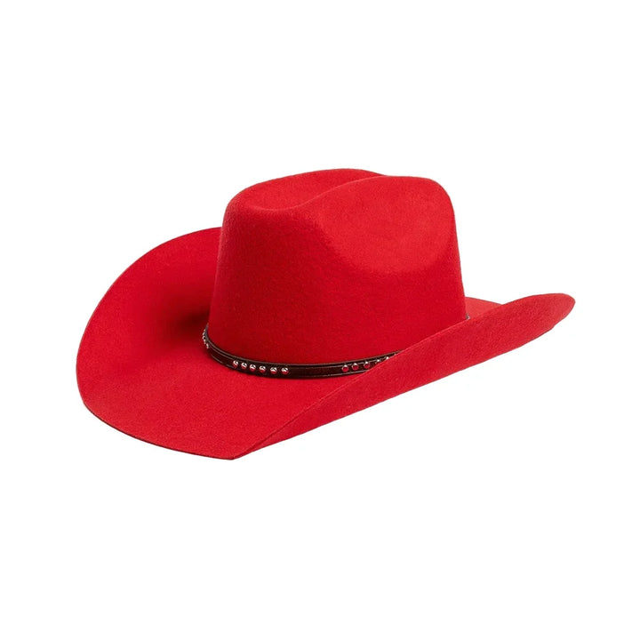 Wool Cowboy Hat with Studded Band