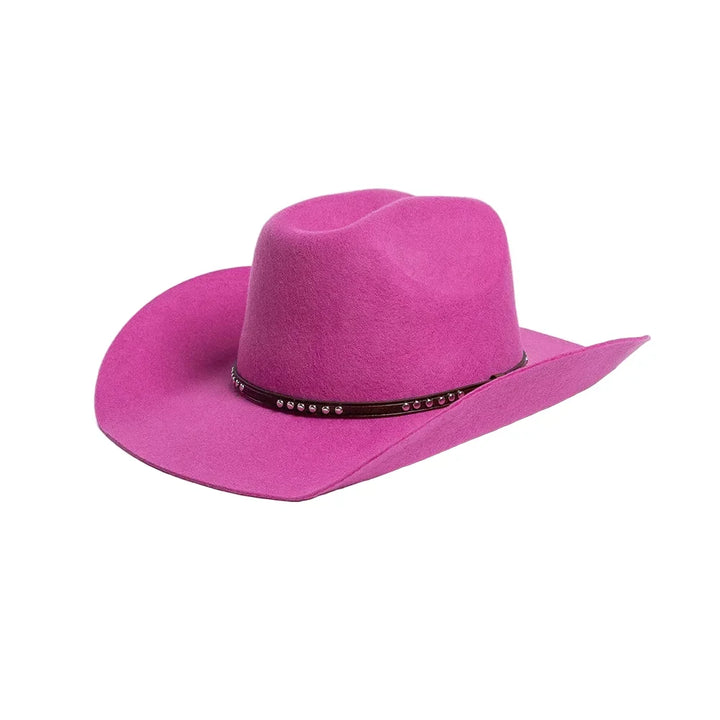 Wool Cowboy Hat with Studded Band