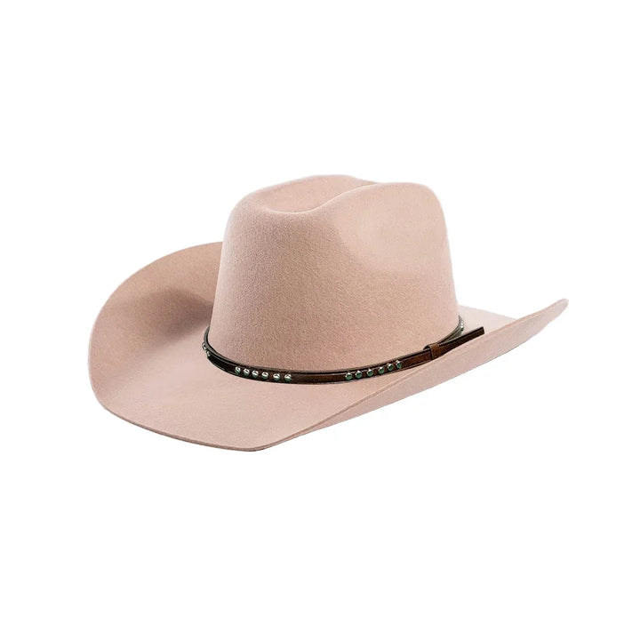 Wool Cowboy Hat with Studded Band