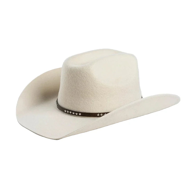 Wool Cowboy Hat with Studded Band