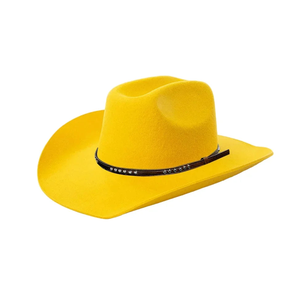 Wool Cowboy Hat with Studded Band