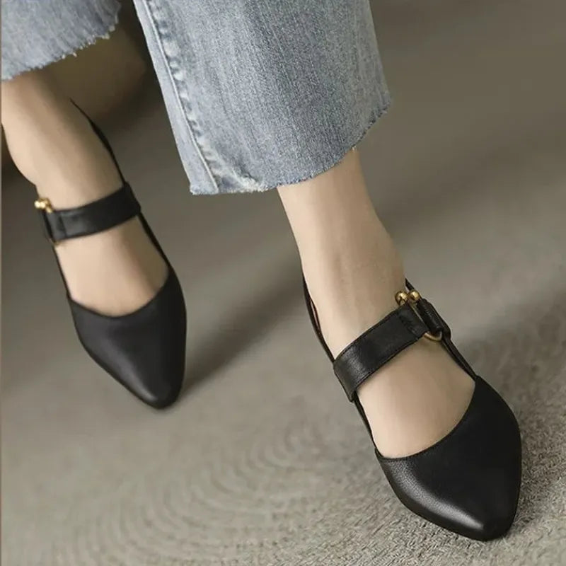 Womens Pointed Toe Slingback Heels