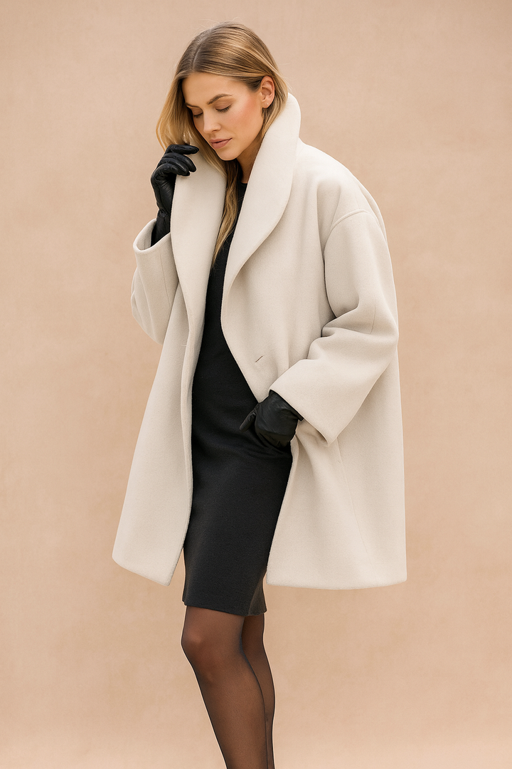 Longline Open Front Winter Coat