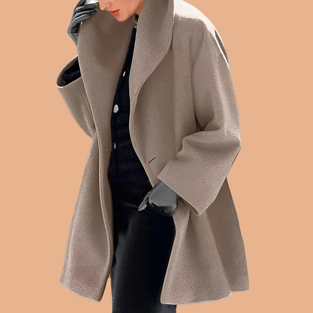 Longline Open Front Winter Coat