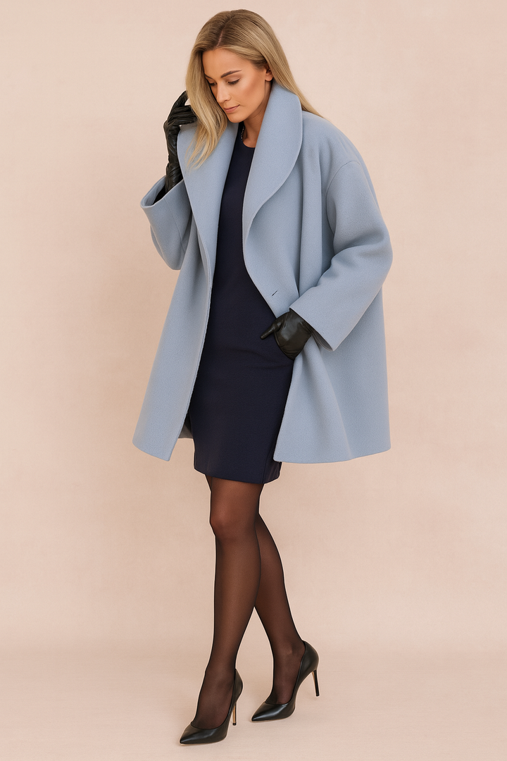 Longline Open Front Winter Coat
