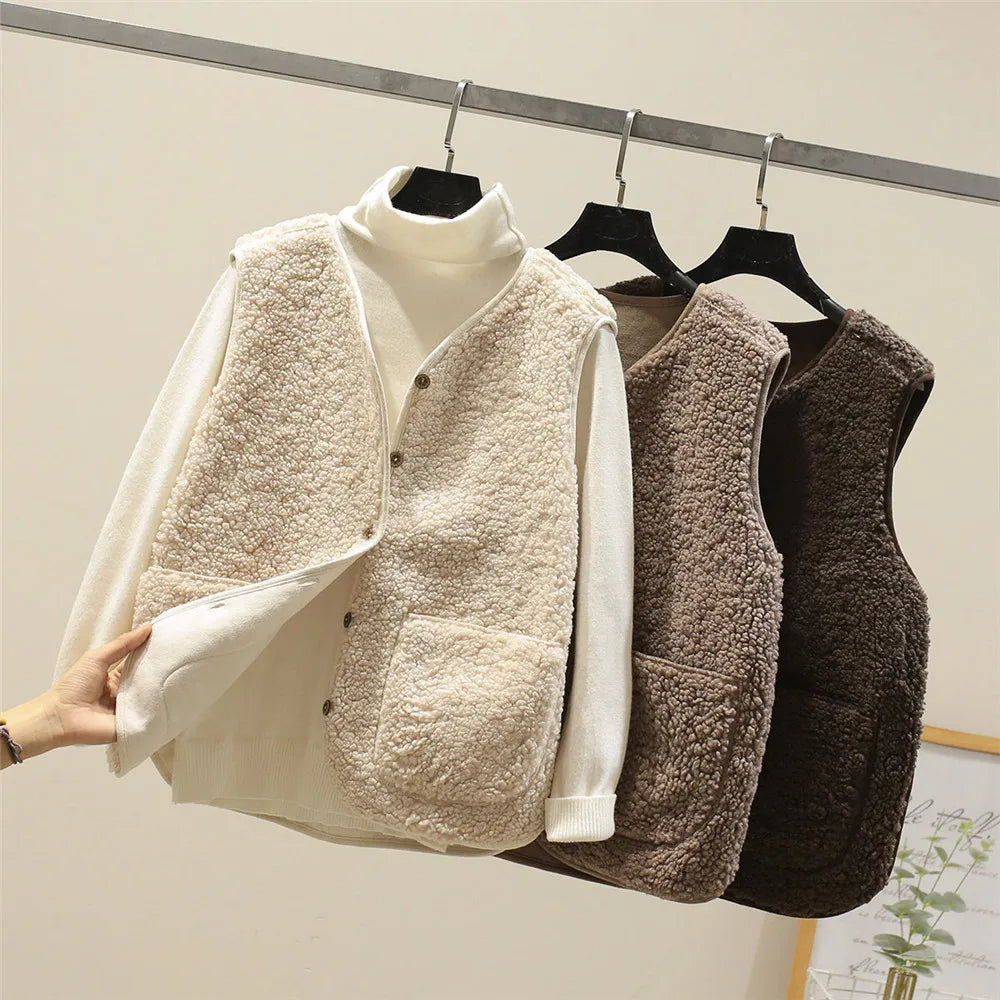 Teddy Fleece Cardigan for Women