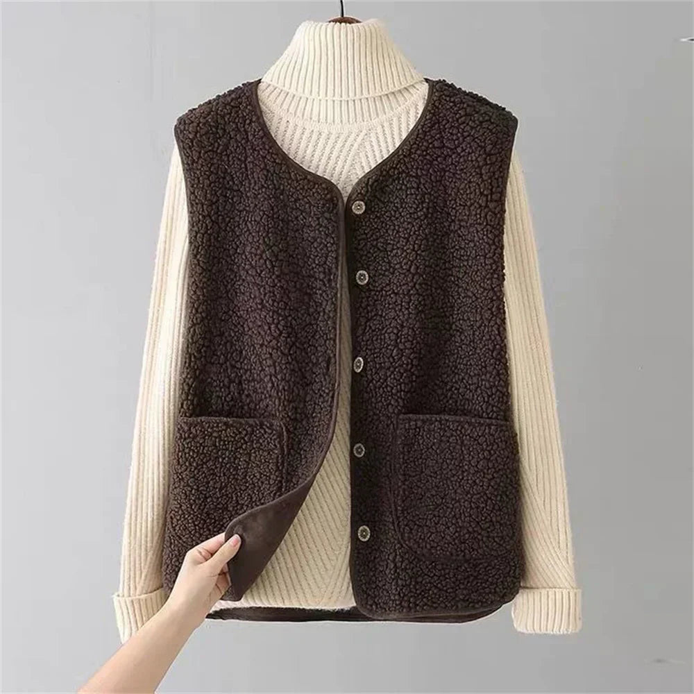 Teddy Fleece Cardigan for Women