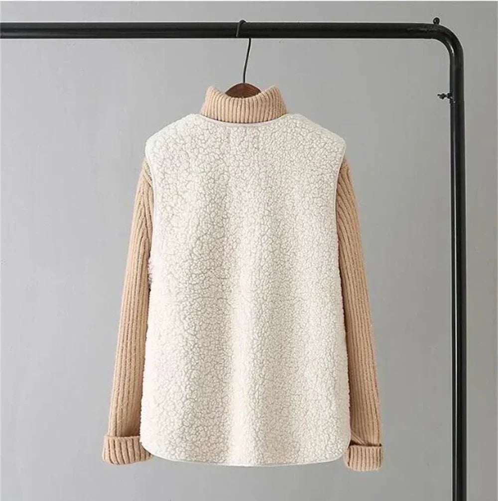 Teddy Fleece Cardigan for Women