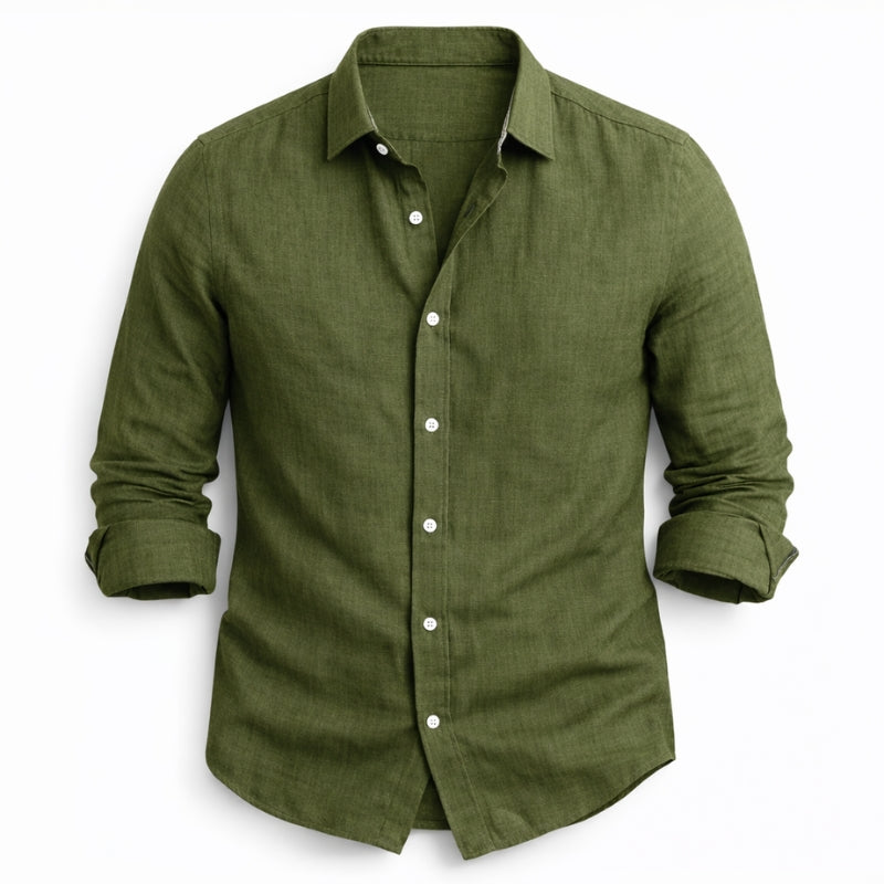 Casual Button Up Linen Shirt