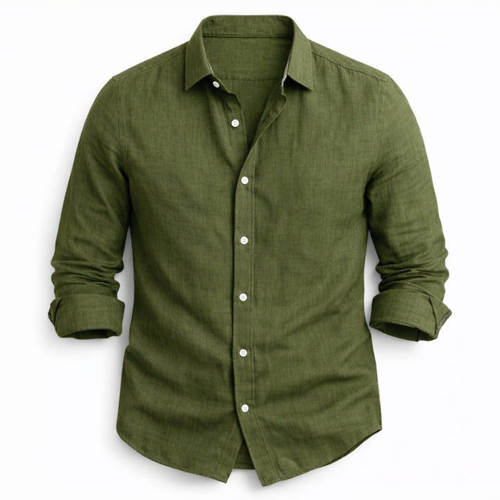 Casual Button Up Linen Shirt