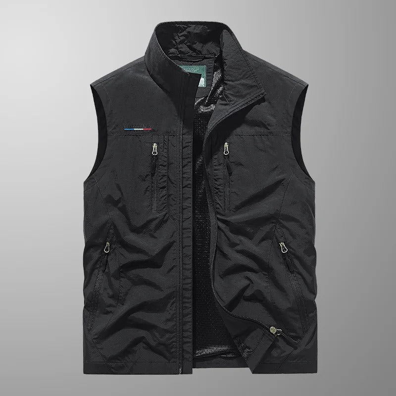 Mens Lightweight Zip Vest
