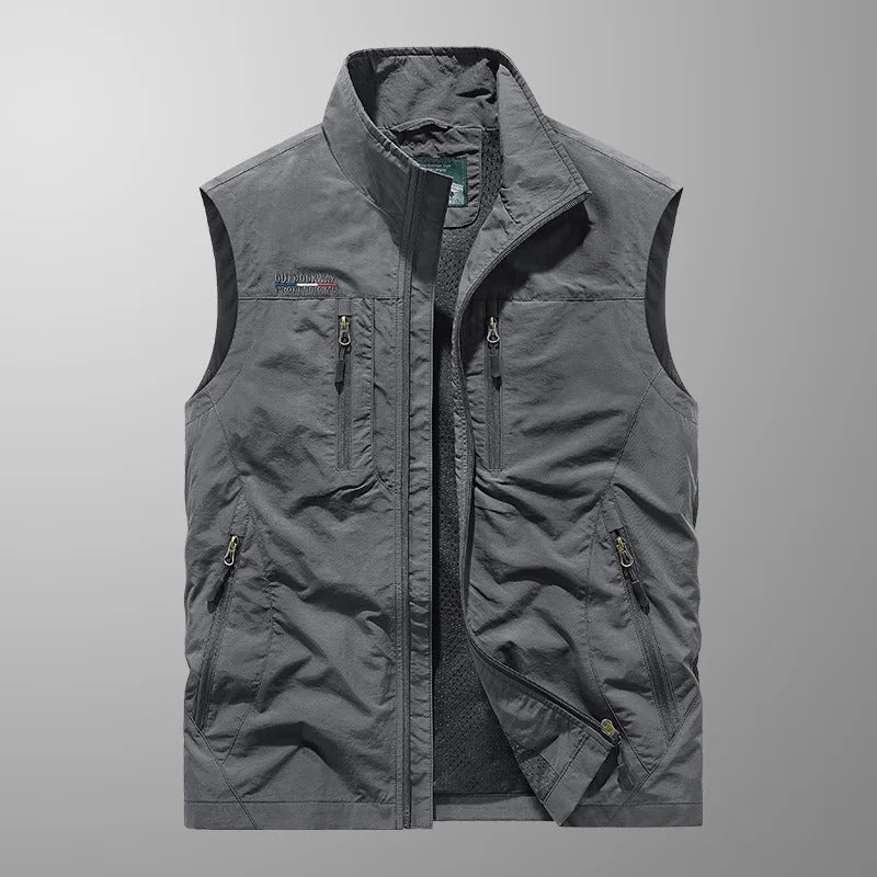 Mens Lightweight Zip Vest