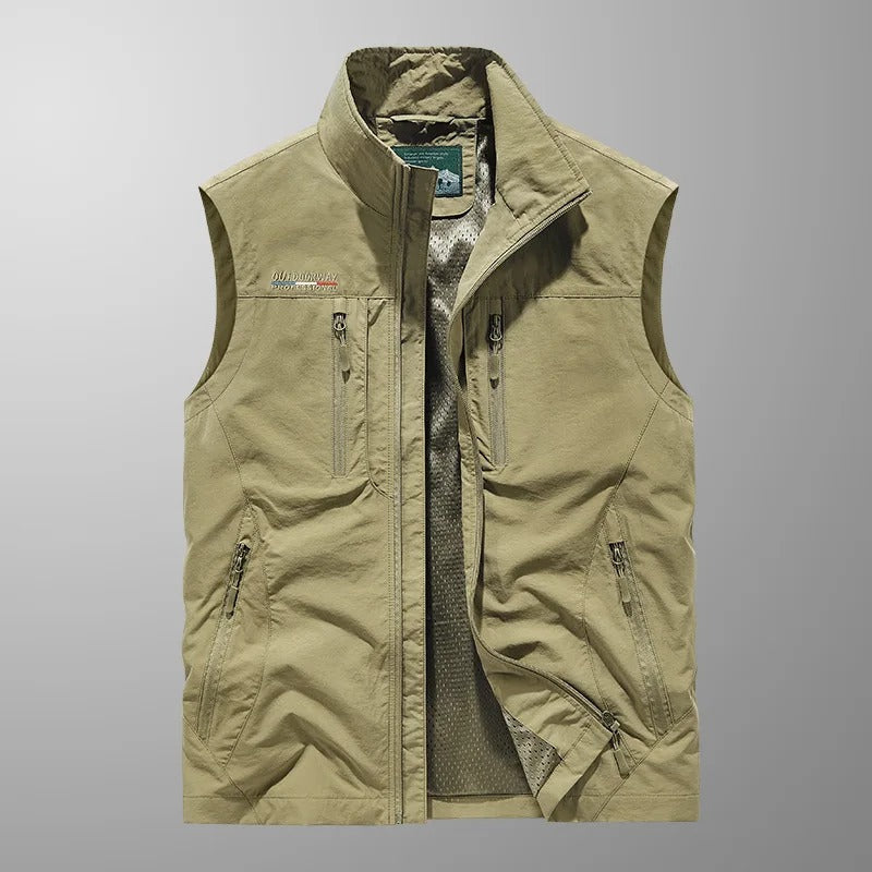 Mens Lightweight Zip Vest