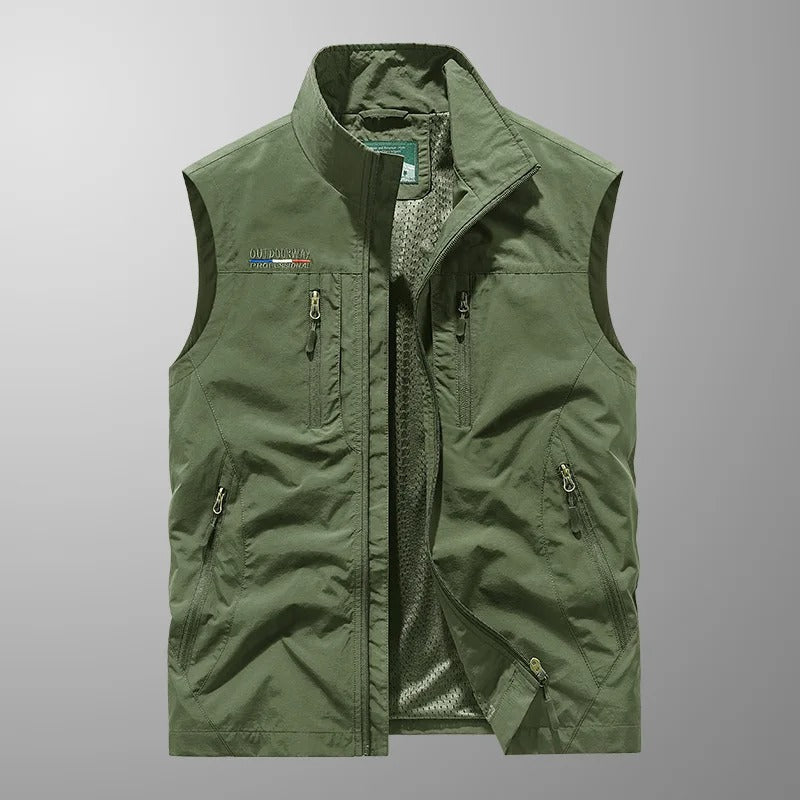 Mens Lightweight Zip Vest