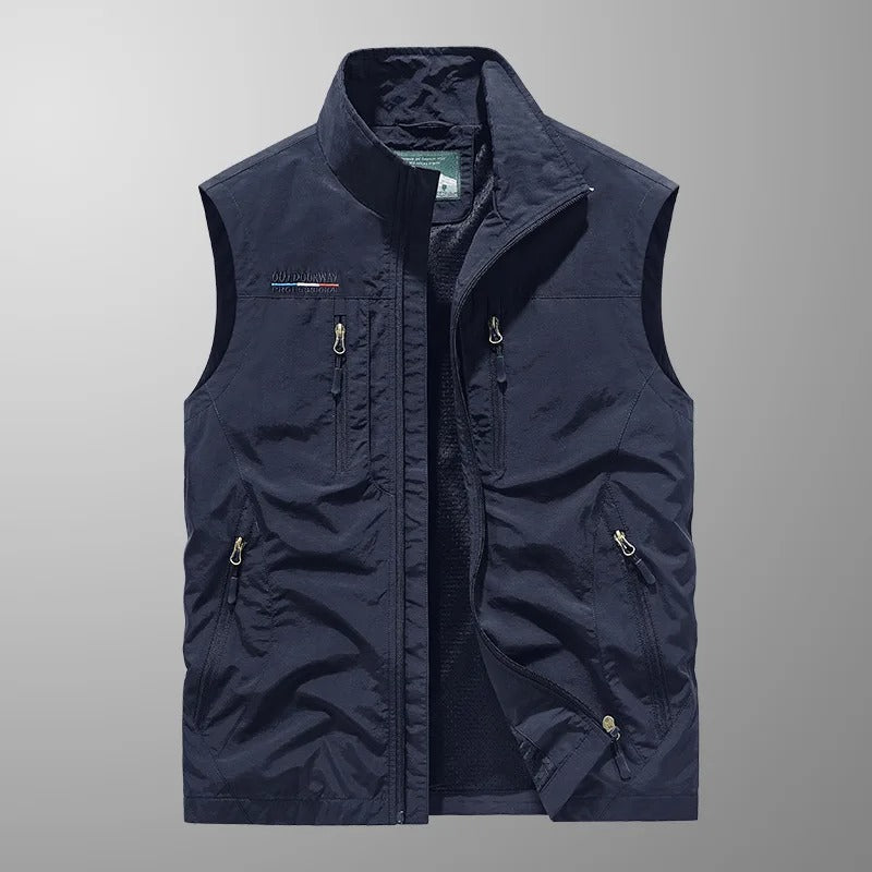 Mens Lightweight Zip Vest