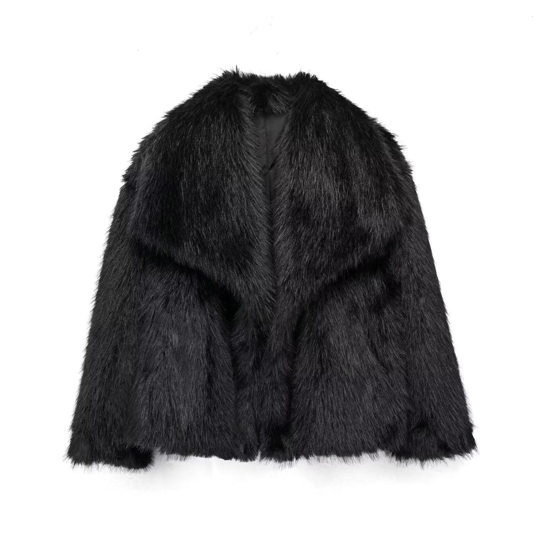 Isabella | Luxe Faux Fur Cropped Jacket