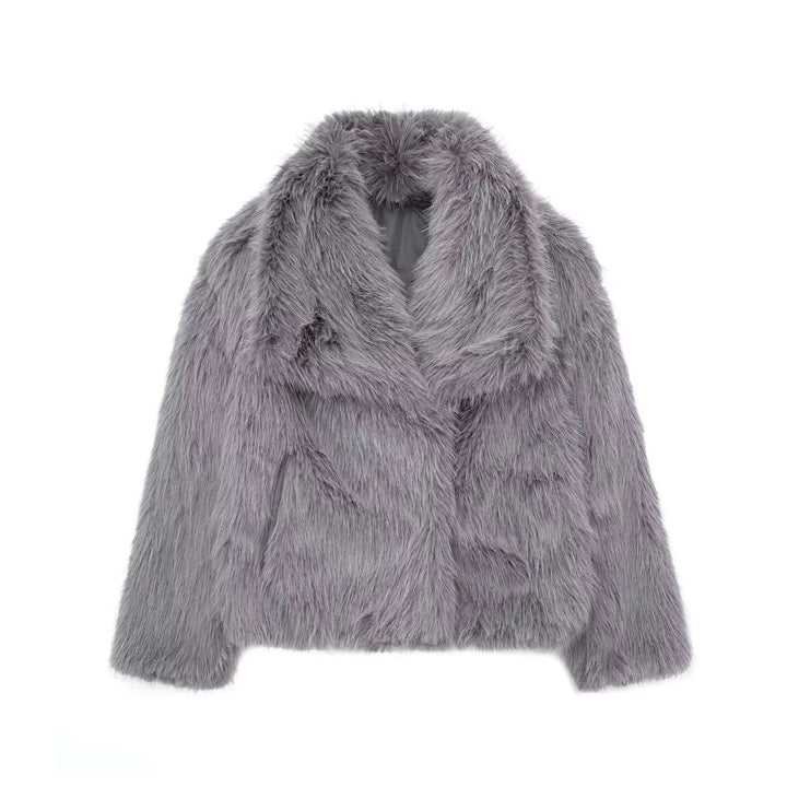 Isabella | Luxe Faux Fur Cropped Jacket