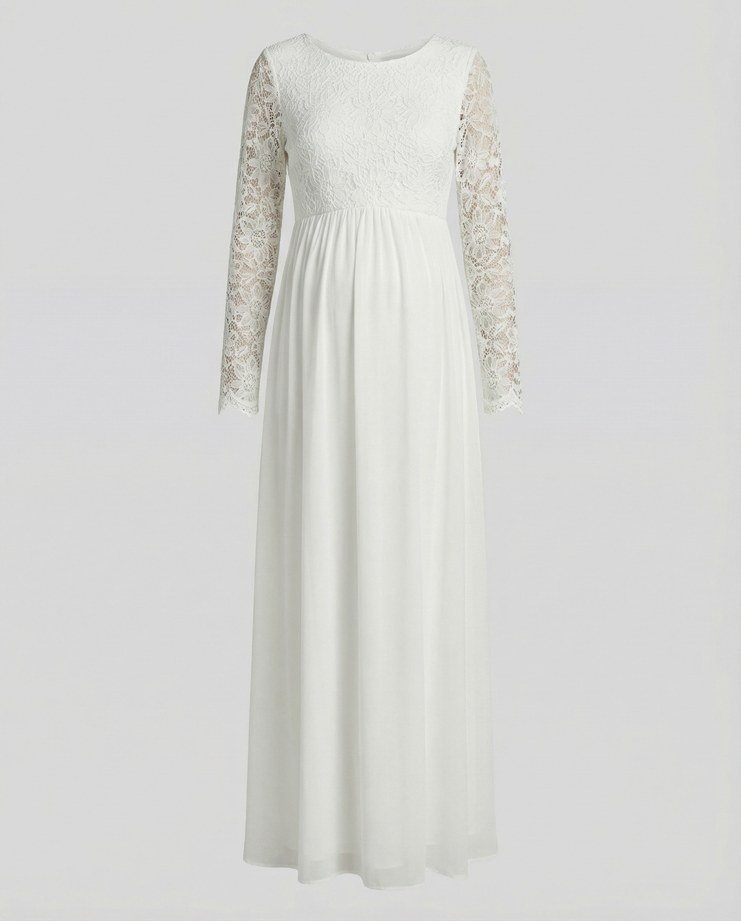 Emilia | Elegant Long Sleeve Lace Maxi Cocktail Dress