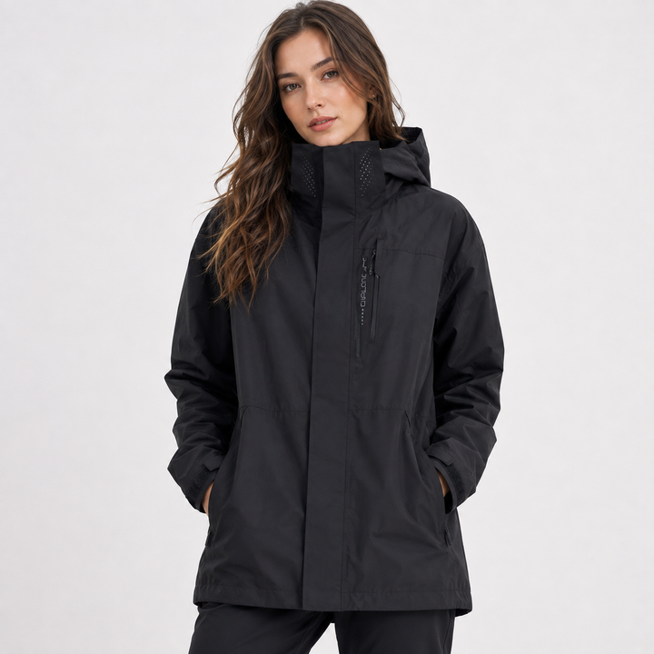 Waterproof Polyester Shell Jacket in Tactical Fit