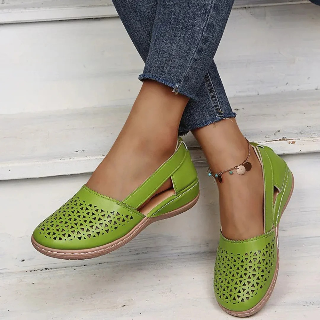 Womens Orthopedic Slip On Flats
