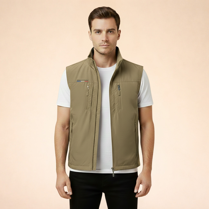 Mens Lightweight Zip Vest