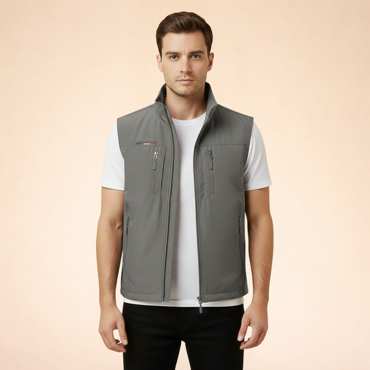Mens Lightweight Zip Vest