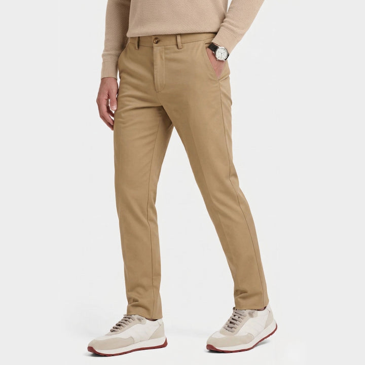 Stretch Slim Fit Chino Pants for Men