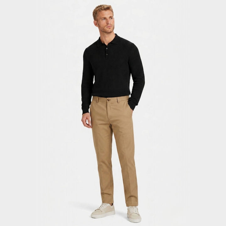 Stretch Slim Fit Chino Pants for Men