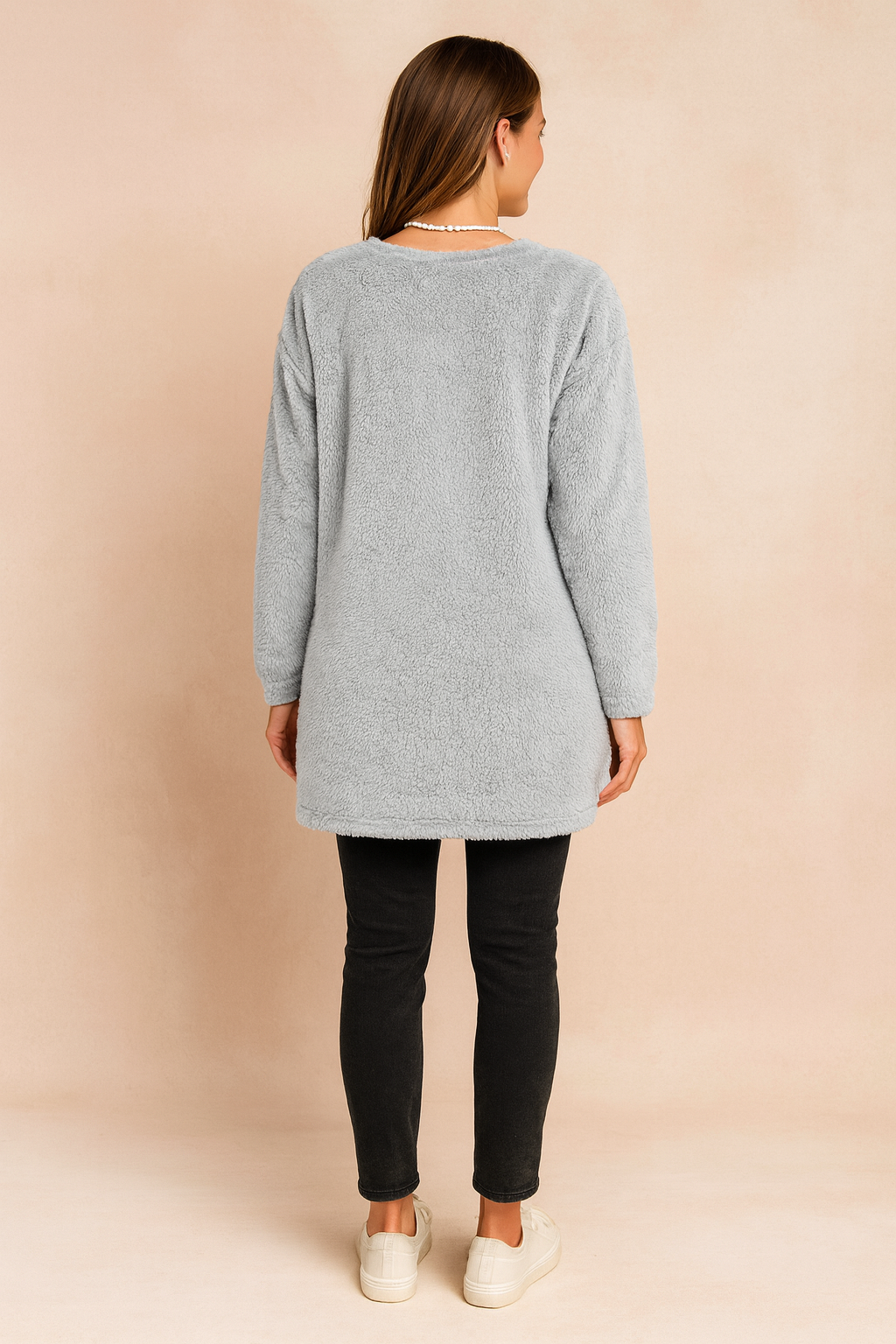 Women's Oversized Fleece Sweater