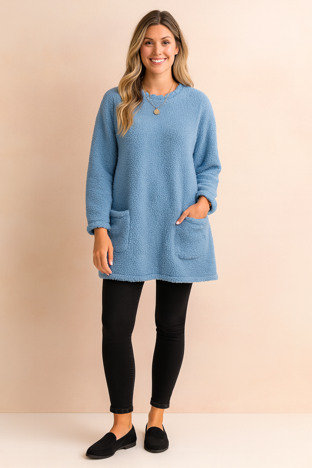 Women's Oversized Fleece Sweater