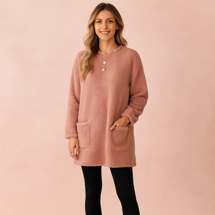 Women's Oversized Fleece Sweater