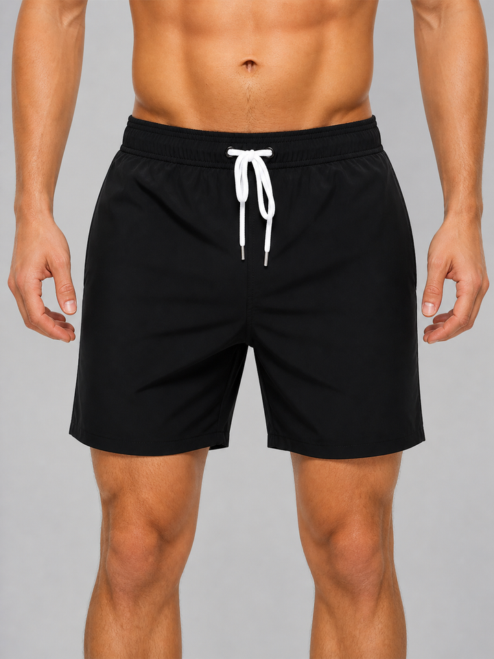 Men's Board Shorts with Drawstring Waist