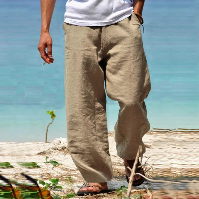 Men's Lightweight Linen Pants