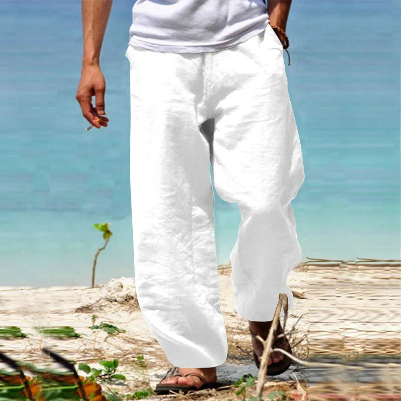 Men's Lightweight Linen Pants