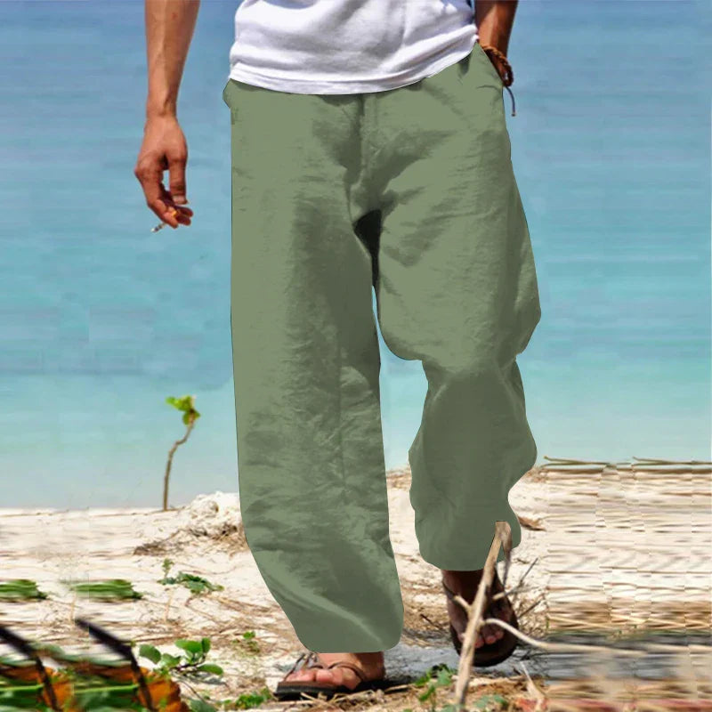 Men's Lightweight Linen Pants