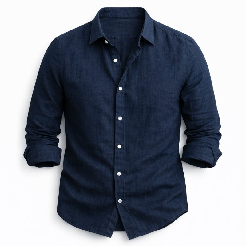 Casual Button Up Linen Shirt
