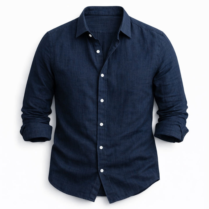 Casual Button Up Linen Shirt