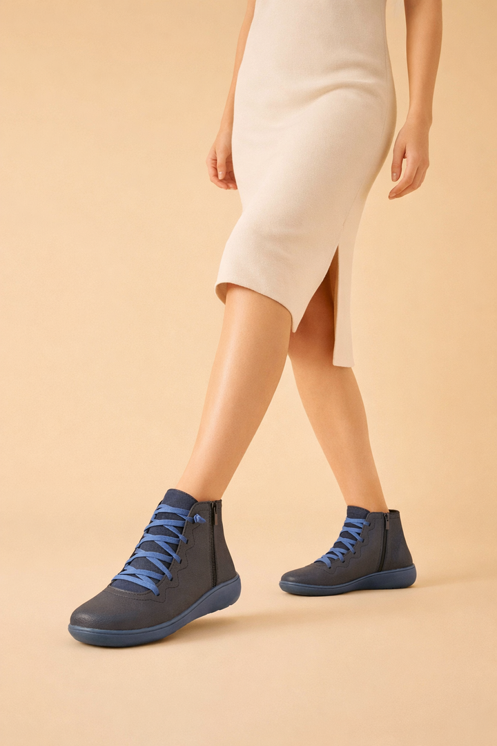 Lace Up Ankle Boots for Women