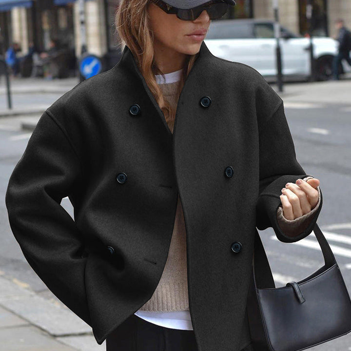Beatrice | Tailored Double Breasted Wool Coat