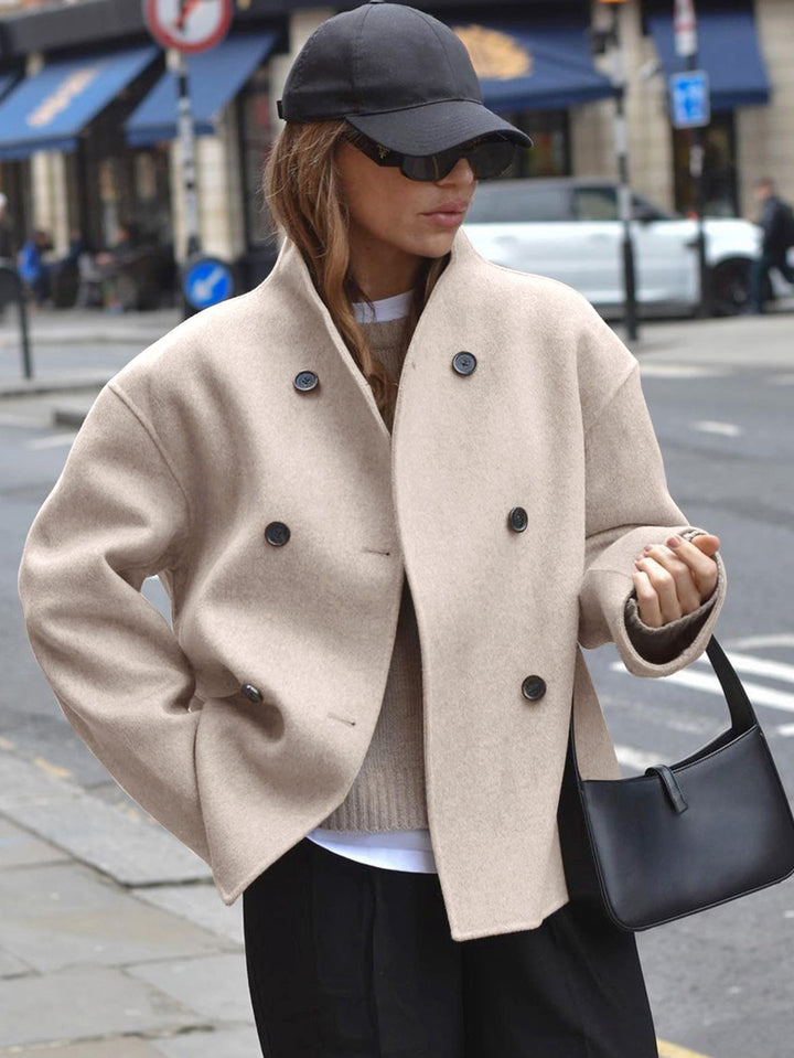 Beatrice | Tailored Double Breasted Wool Coat