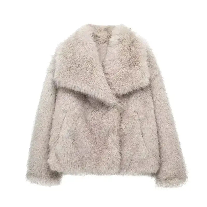 Isabella | Luxe Faux Fur Cropped Jacket